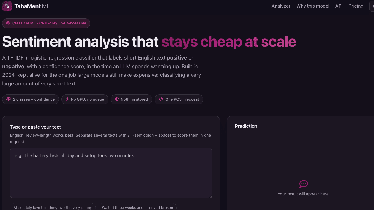 Sentiment Analysis — NLP